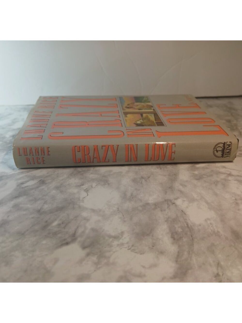 Crazy in Love by Luanne Rice – Hardcover Vintage Romance Novel 1988 VG DJ - Picture 8 of 10